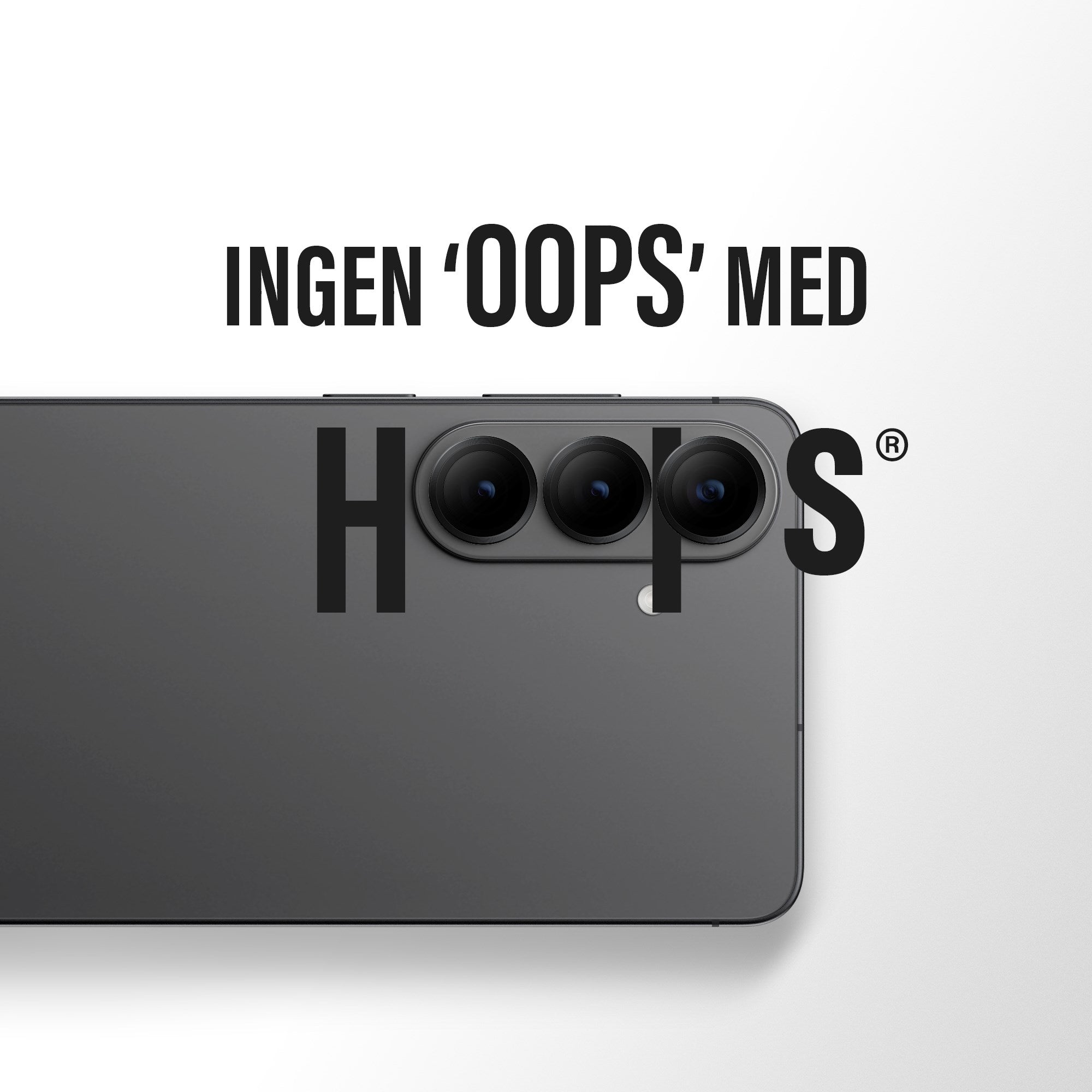 PanzerGlass® Hoops® Kameralinsebeskytter Sort Samsung Galaxy S26 | S26+